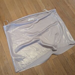 Anthropologie Shimmering Champagne Tube Top